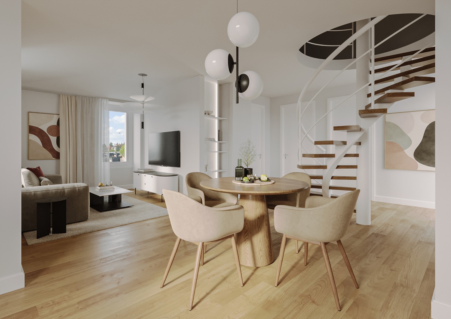 4 ½ locali duplex