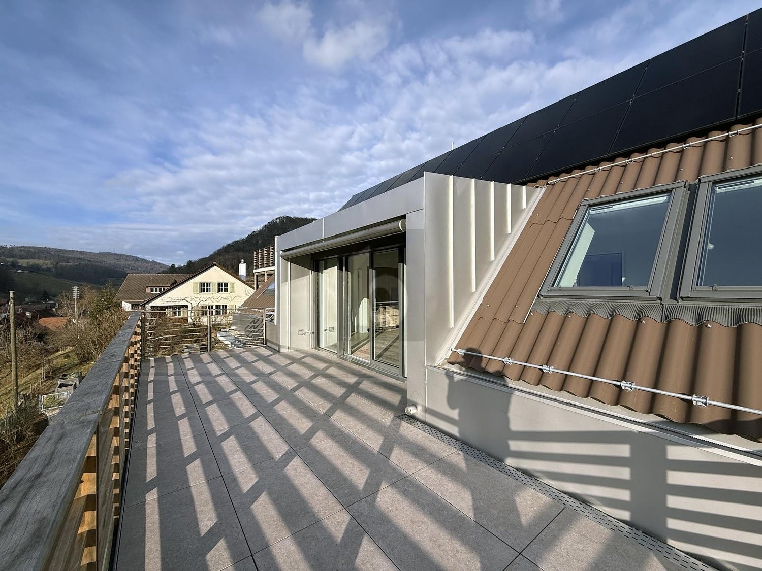 5 rooms roof flat