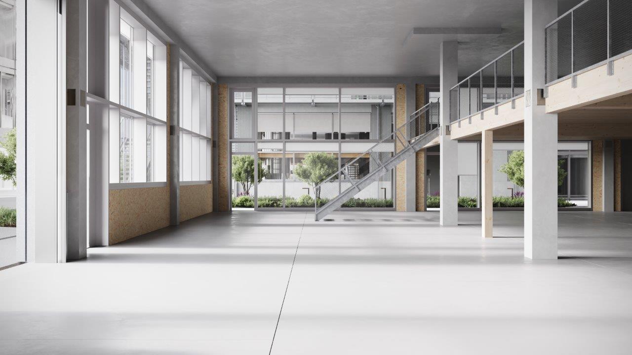 6365m² office