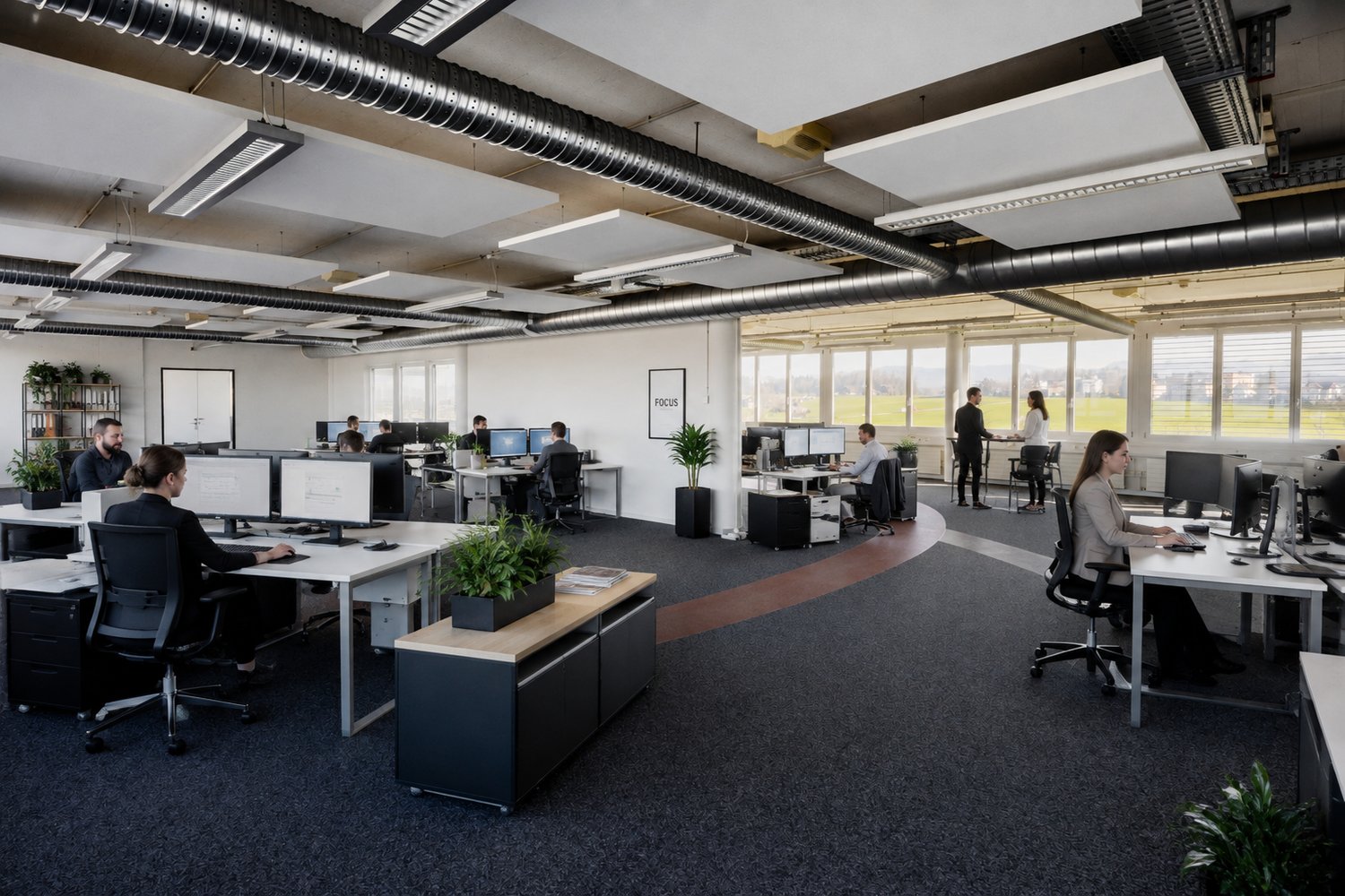 373m² office