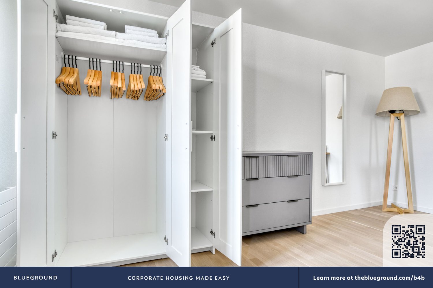 2 ½ rooms furnished flat