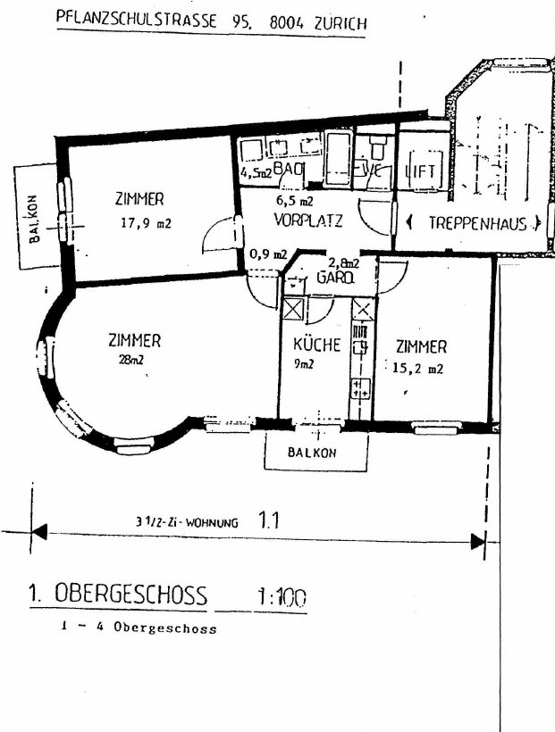 Appartamento di 3 ½ locali, foto 9 di 9