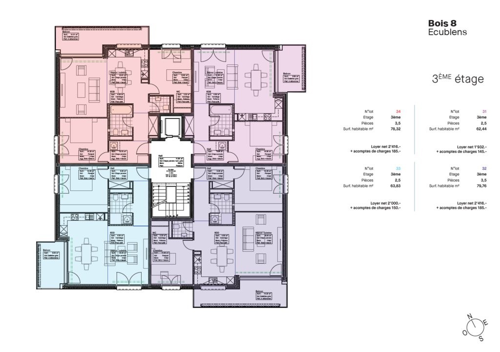2 ½ Zimmer Wohnung