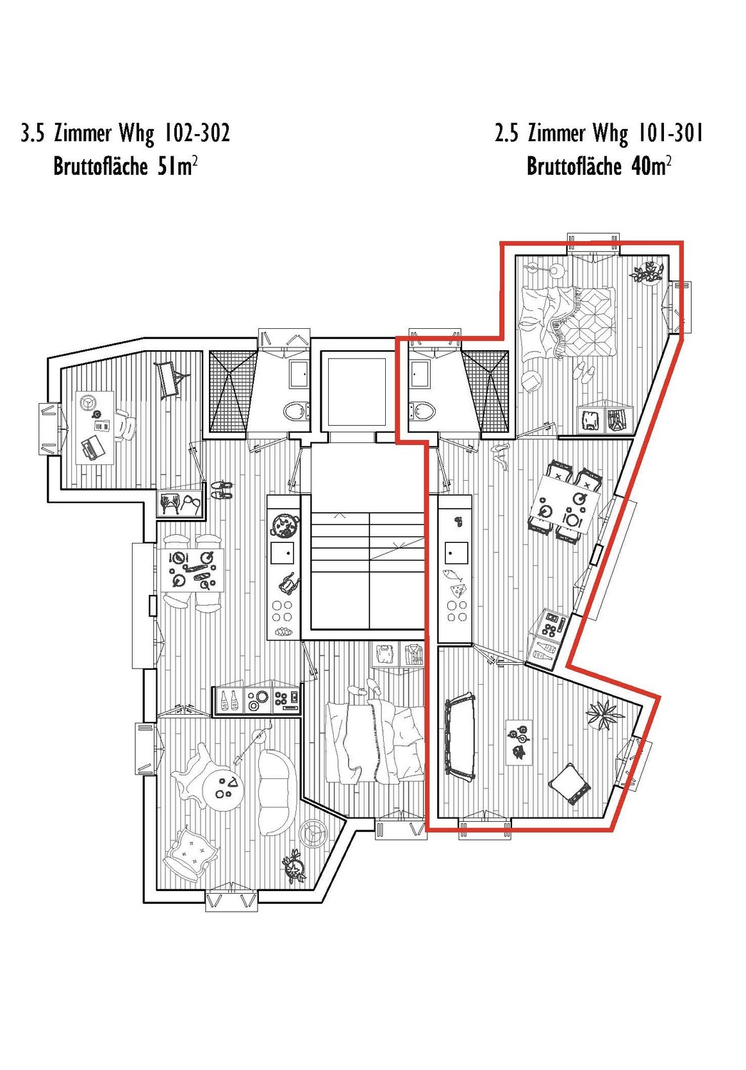 Appartamento di 2 ½ locali, foto 6 di 6