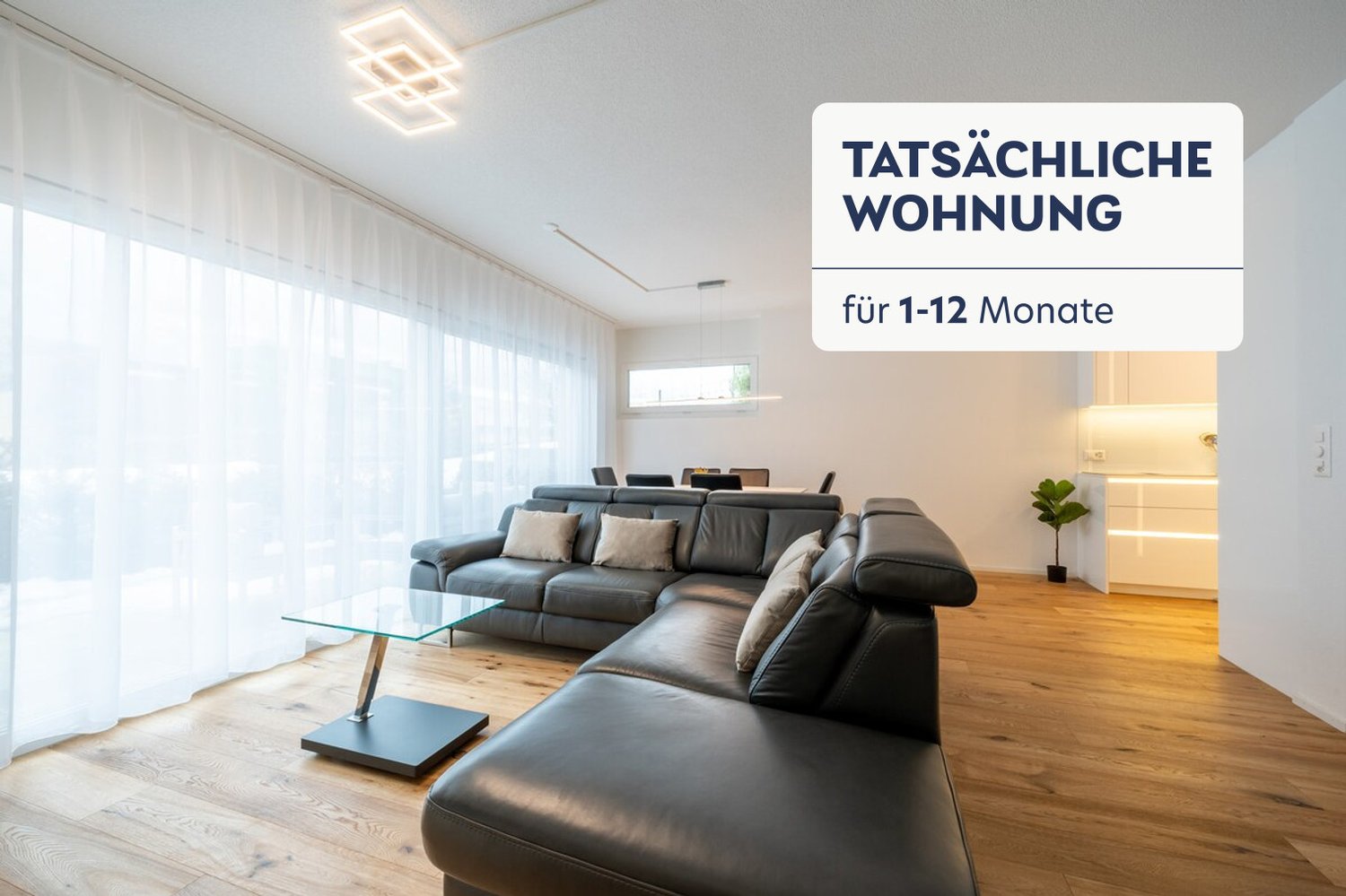 4 rooms furnished flat