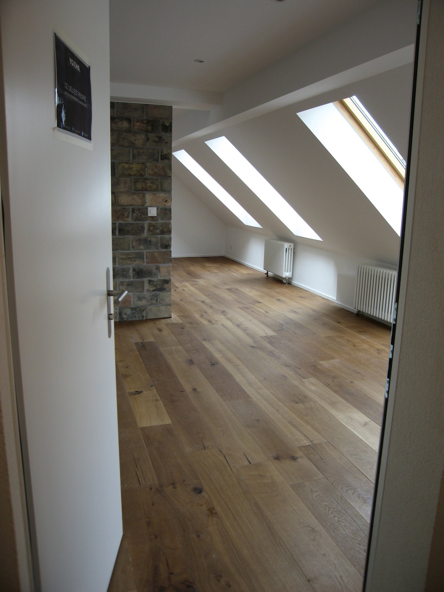 1 ½ rooms roof flat
