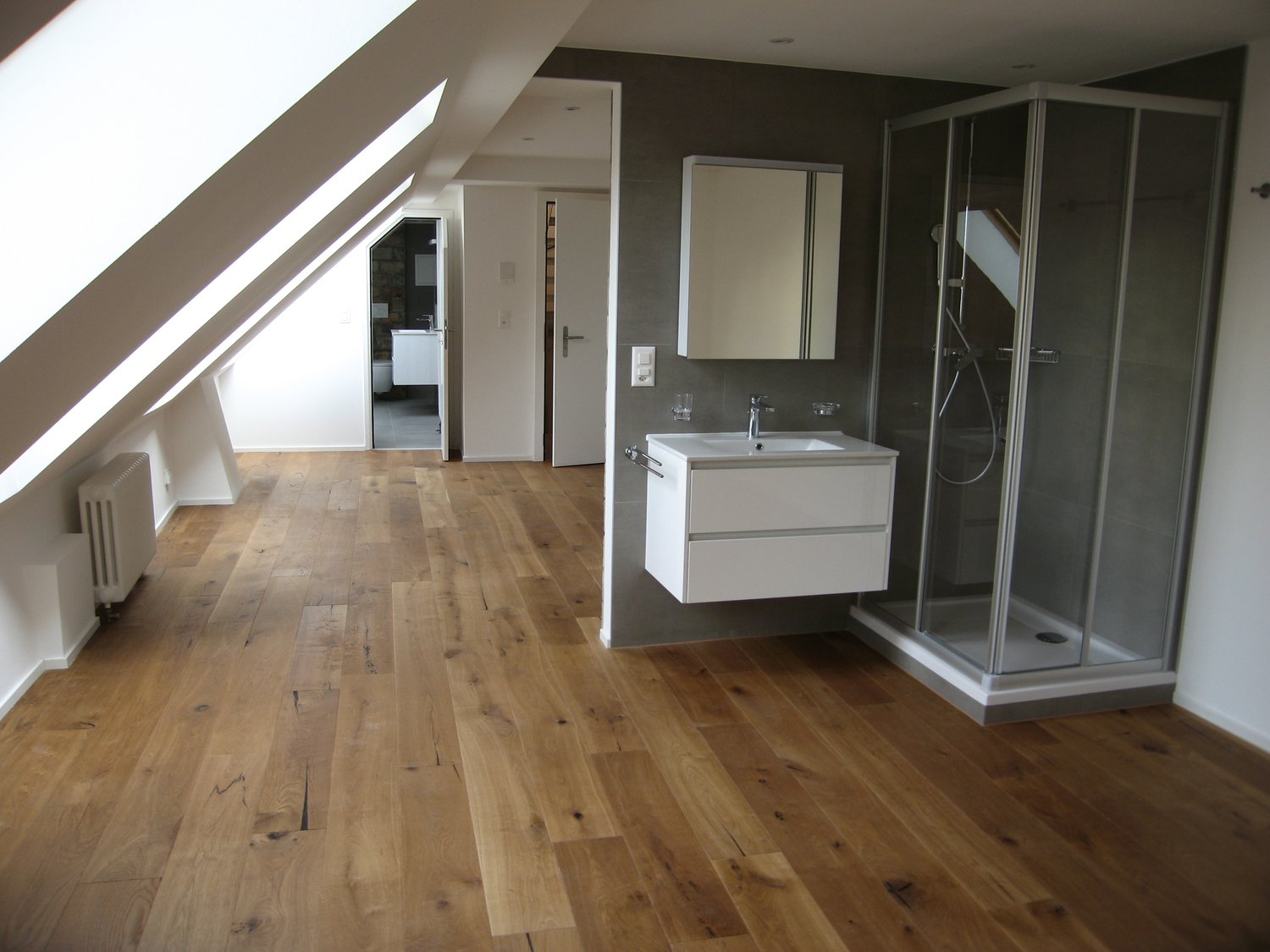 1 ½ rooms roof flat