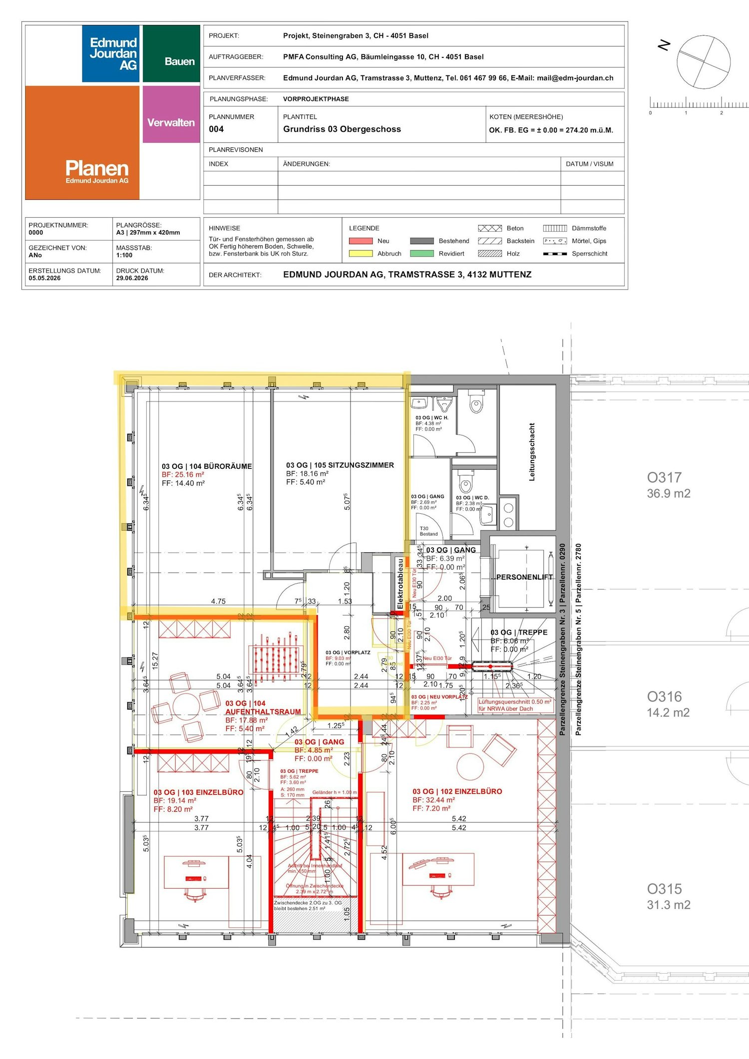 52m² ufficio