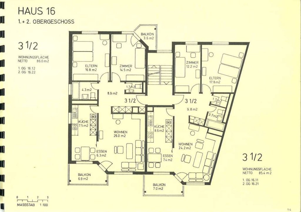 Appartamento di 2 ½ locali, foto 8 di 8