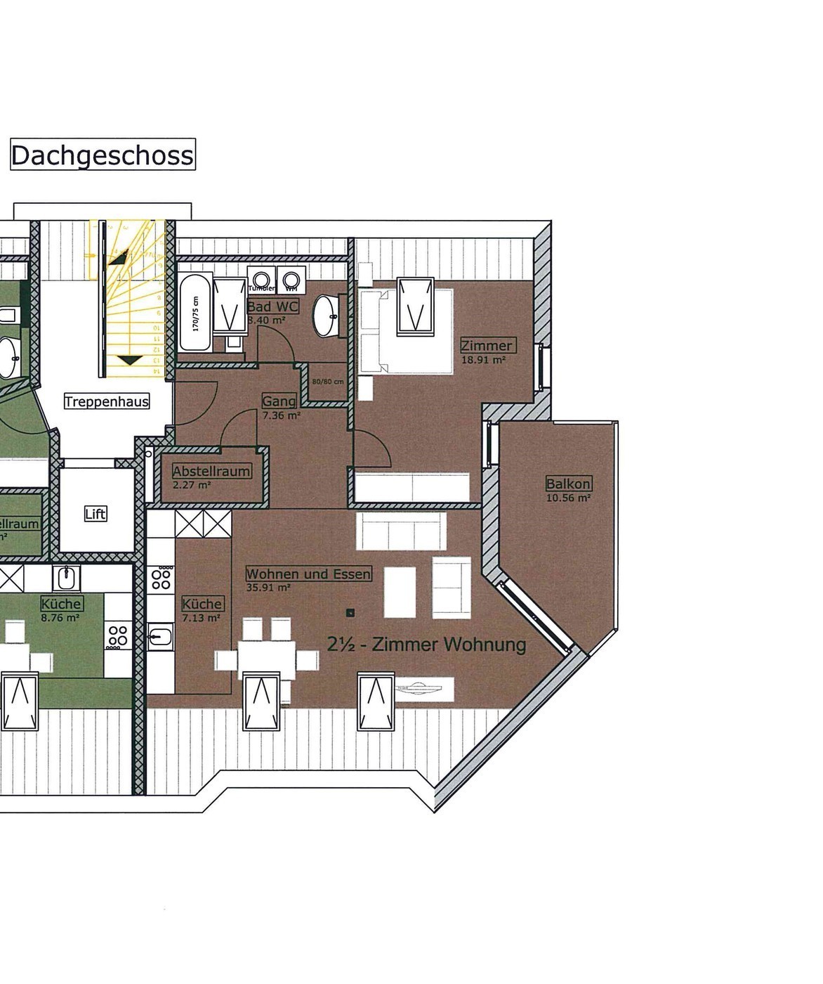Appartamento di 2 ½ locali, foto 2 di 10