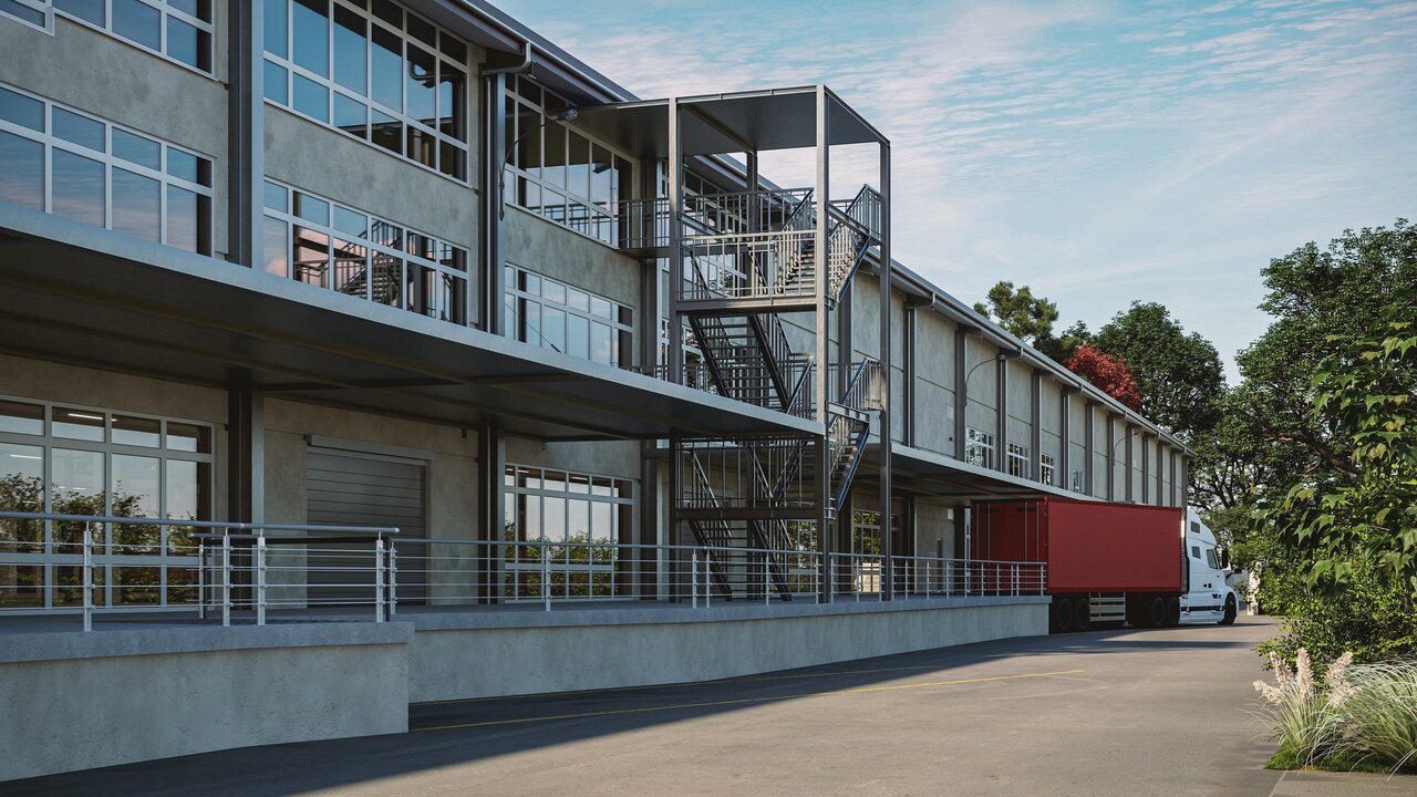 1500m² storage room