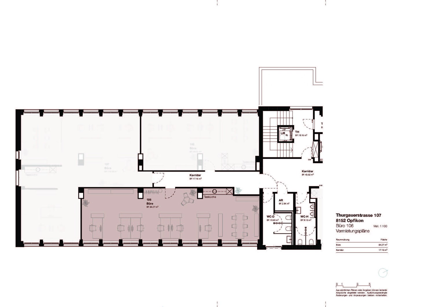 84m² ufficio