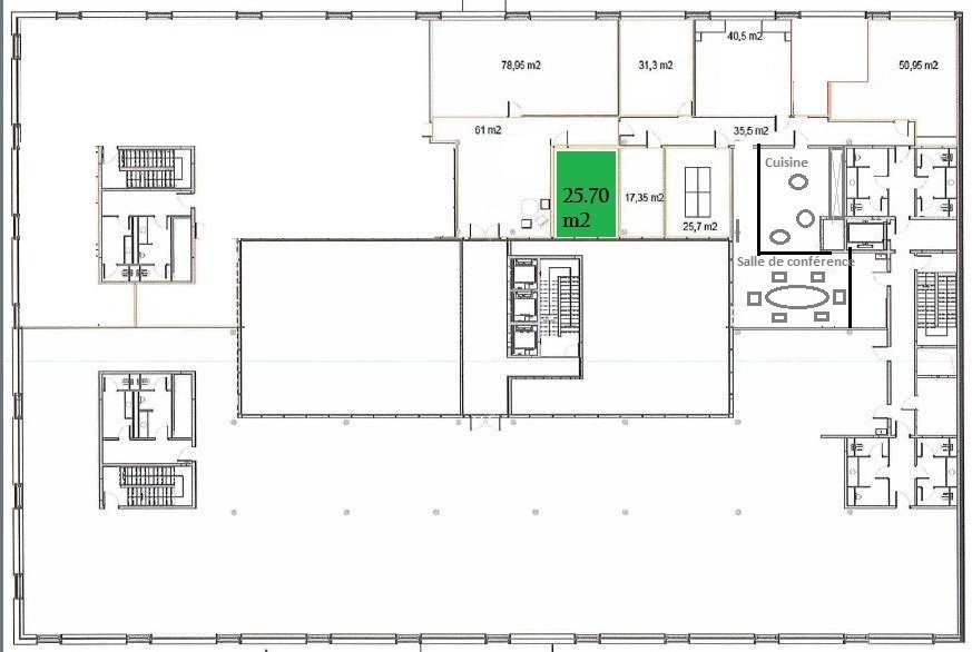 ufficio di 26m²