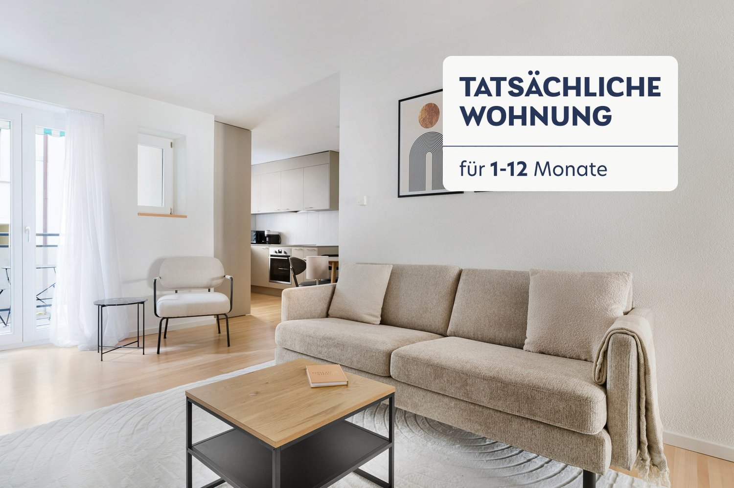 appartamento arredato con 3 ½ locali, foto 1 di 10