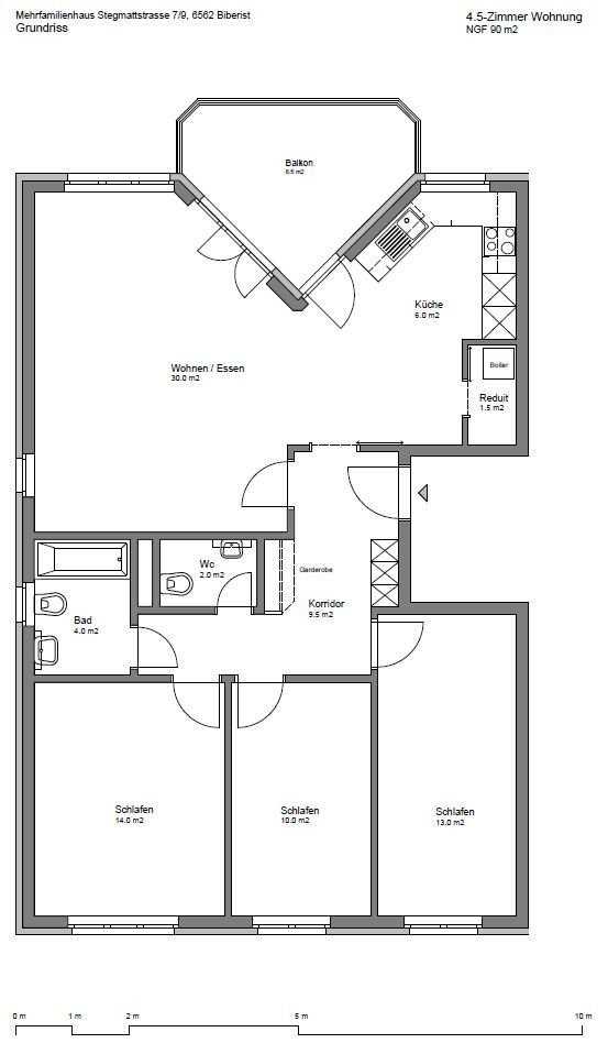 Appartamento di 4 ½ locali, foto 10 di 10