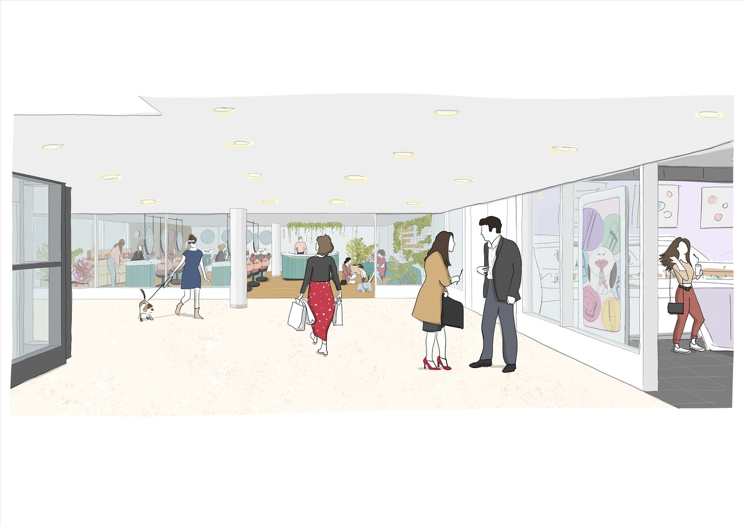90m² boutique