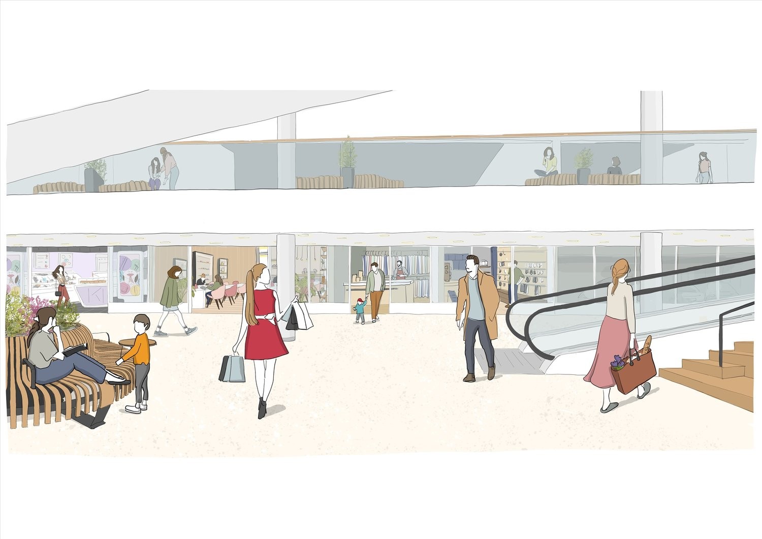 90m² boutique