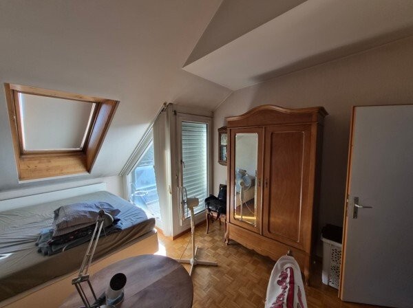 4 rooms attic flat