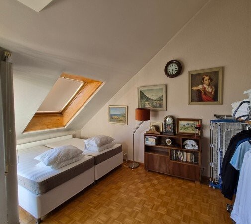 4 rooms attic flat