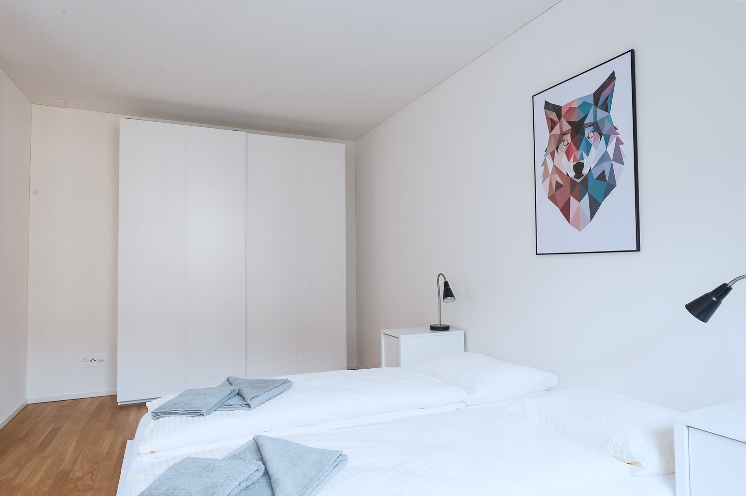 2 ½ rooms furnished flat