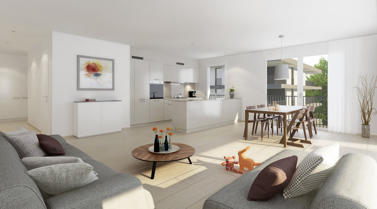 Appartamento di 2 ½ locali, foto 1 di 4