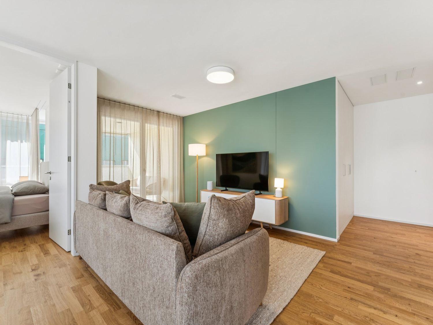 2 ½ rooms furnished flat