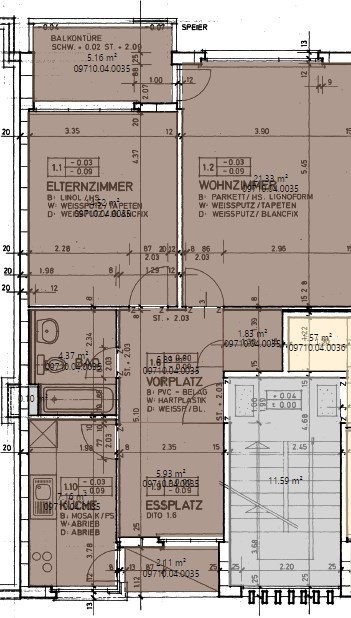 Appartamento di 3 ½ locali