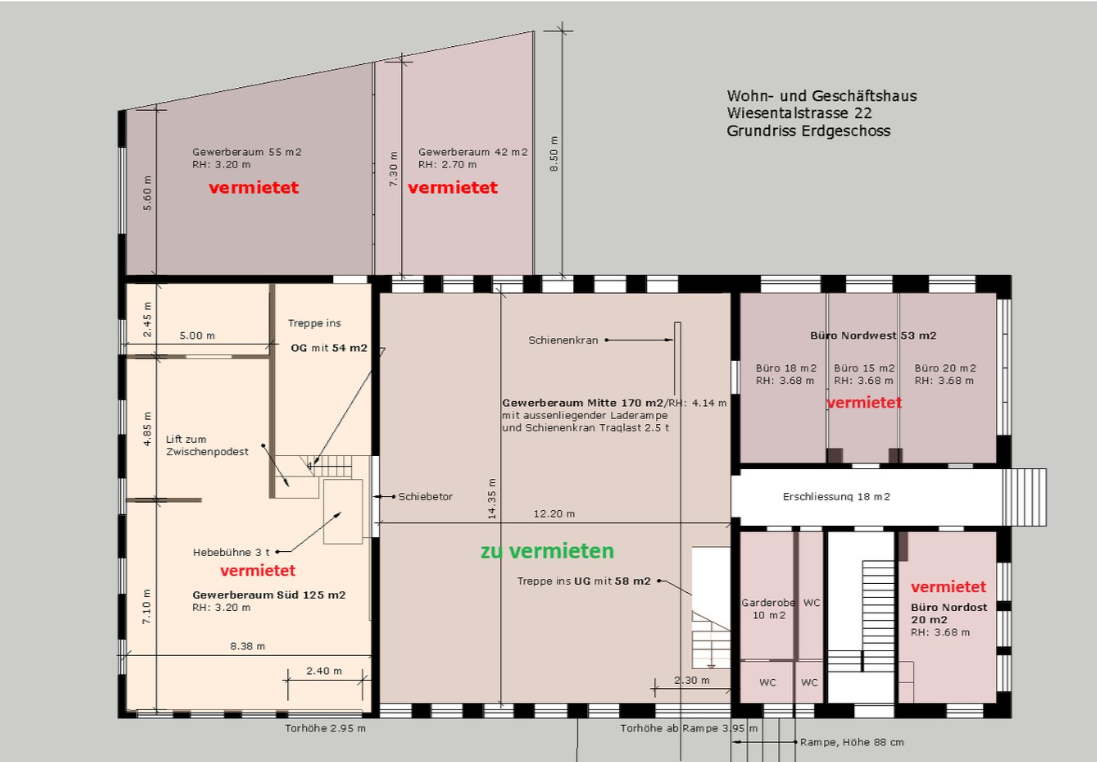 Oggetto industriale di 228m²