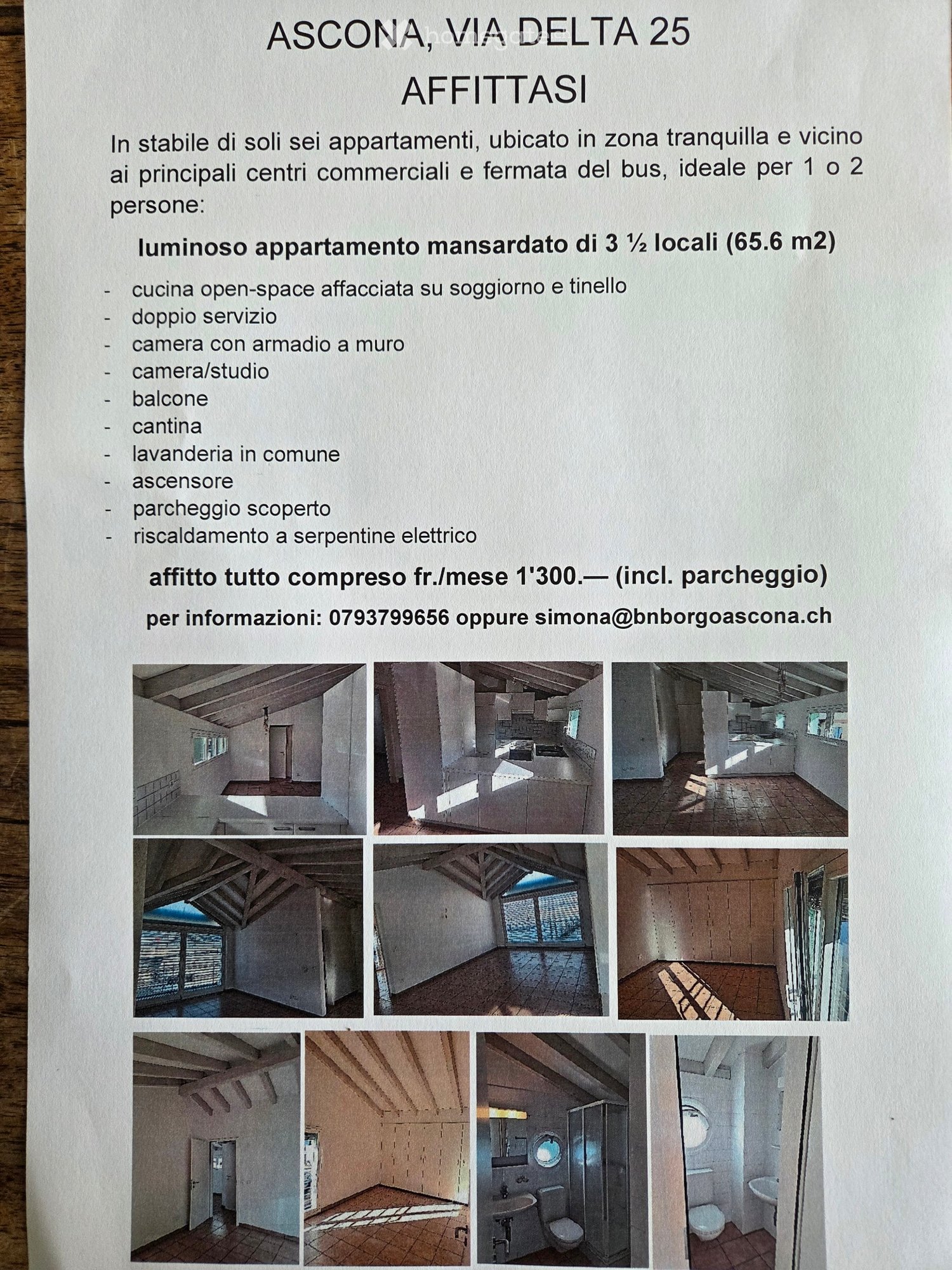 Appartamento di 2 ½ locali, foto 1 di 2