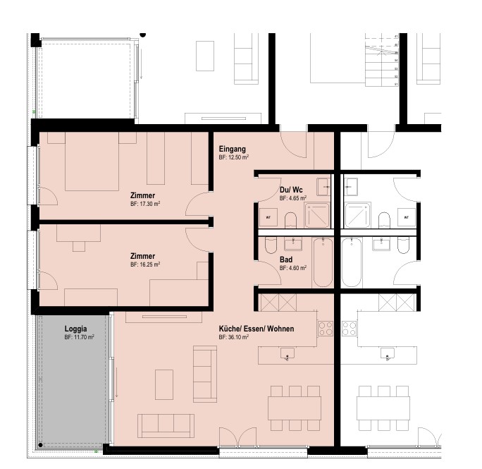 Appartamento di 2 ½ locali, foto 7 di 8