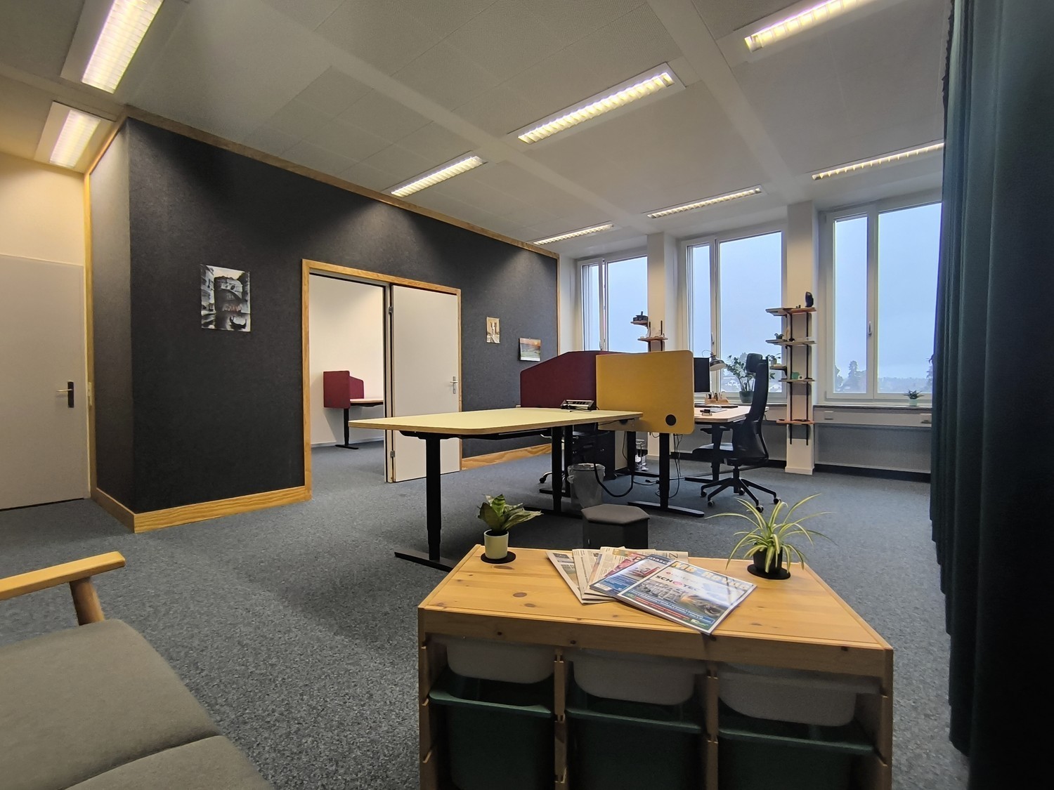 80m² bureau