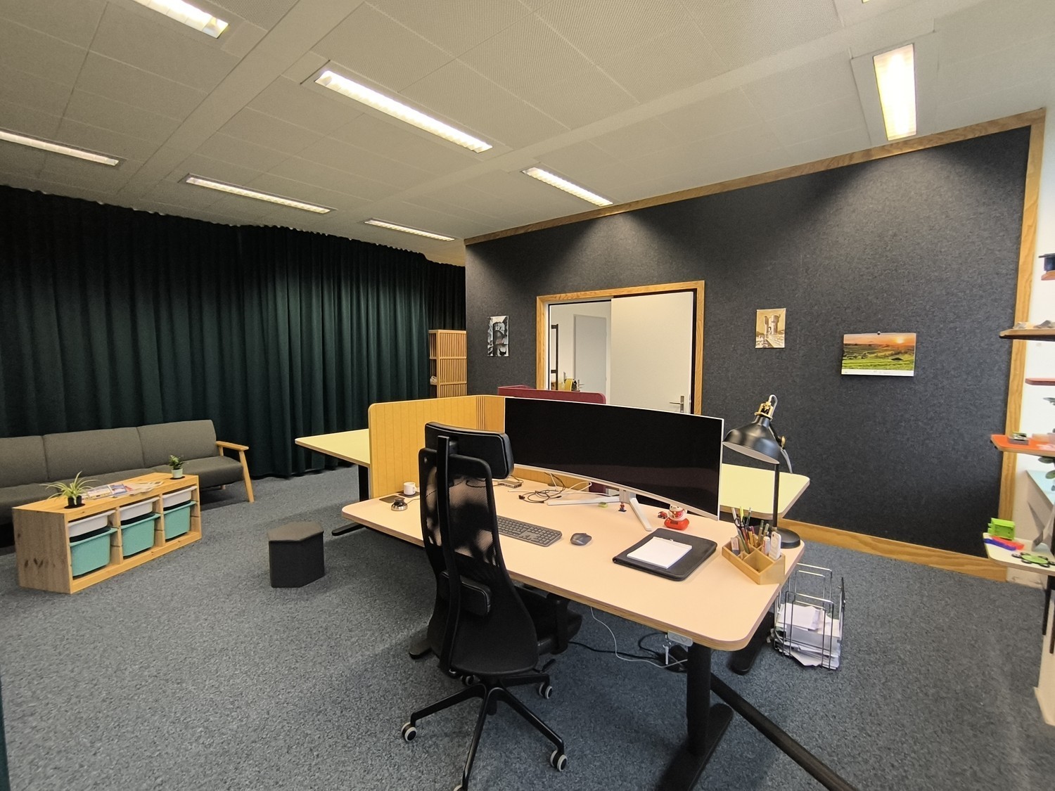 80m² bureau