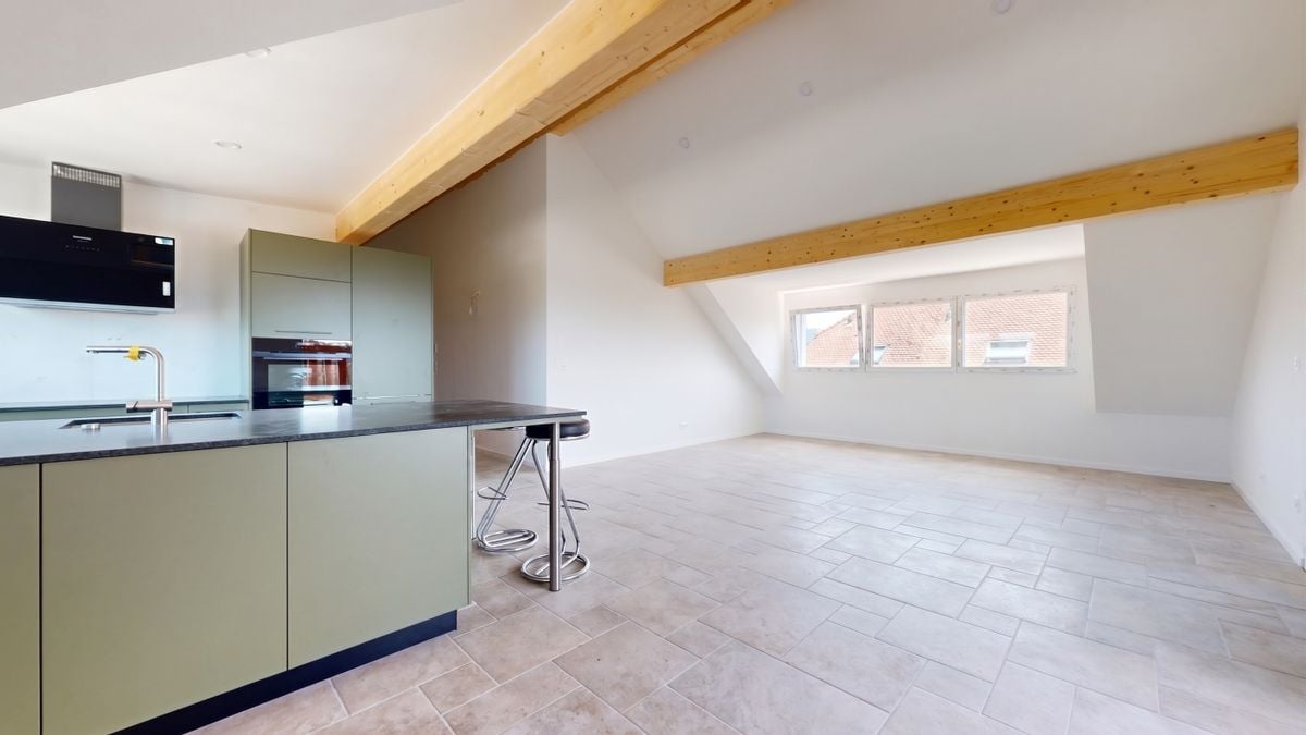 5 ½ rooms attic flat