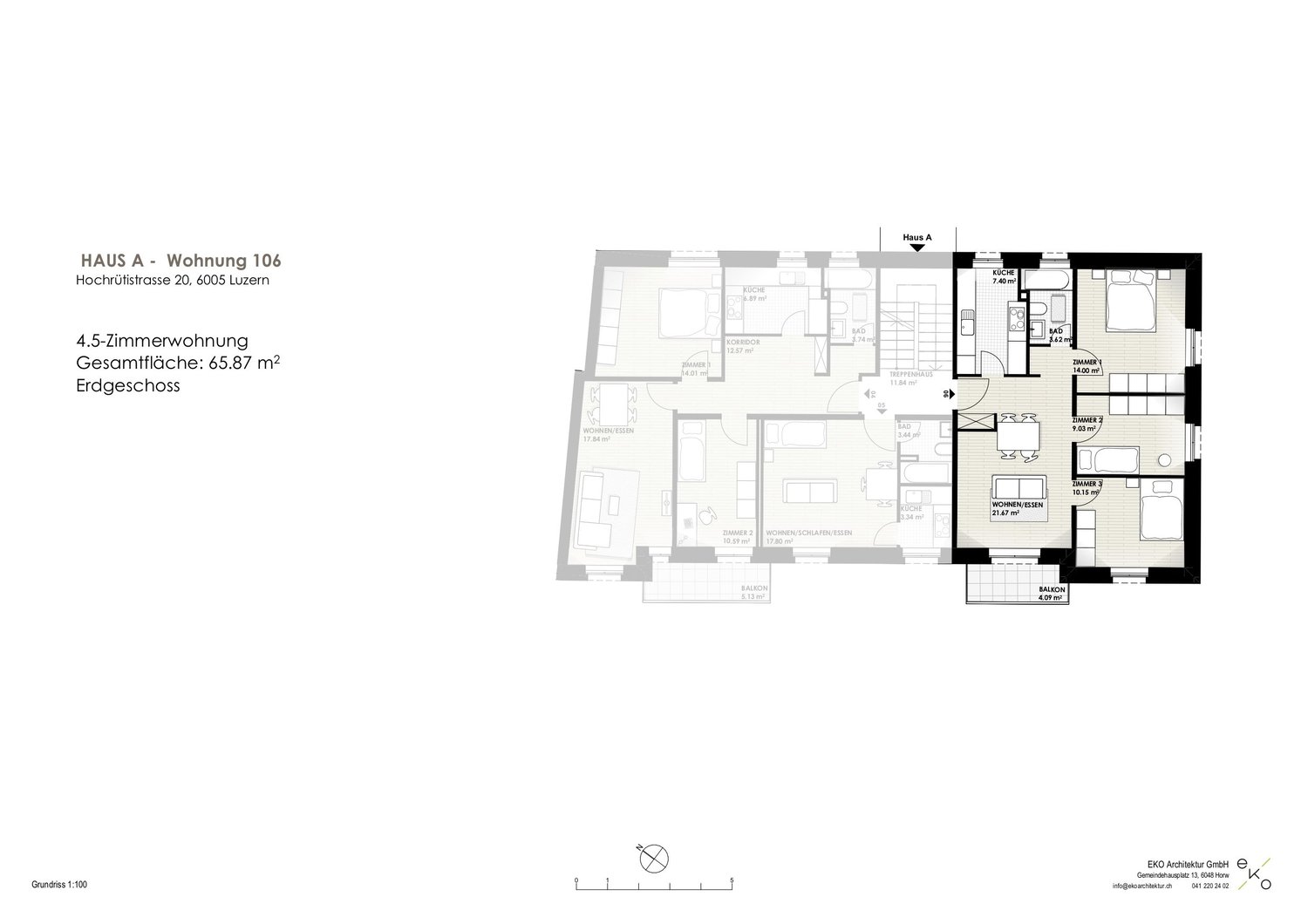 Appartamento di 2 ½ locali, foto 7 di 9