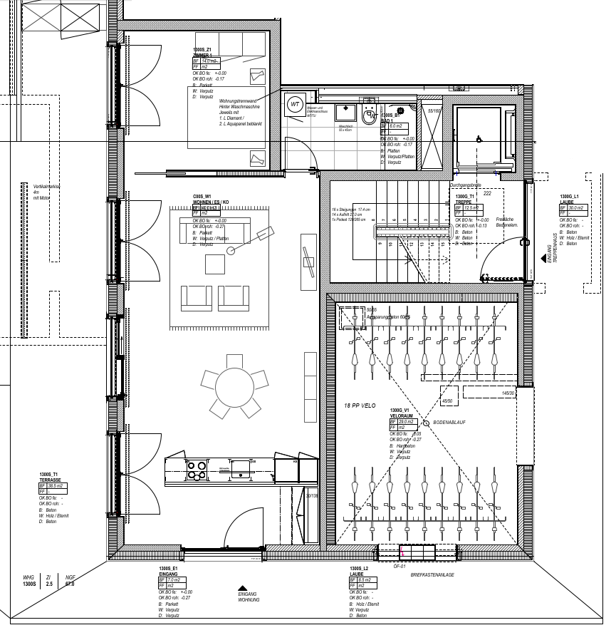 Appartement de 2 ½ pièces