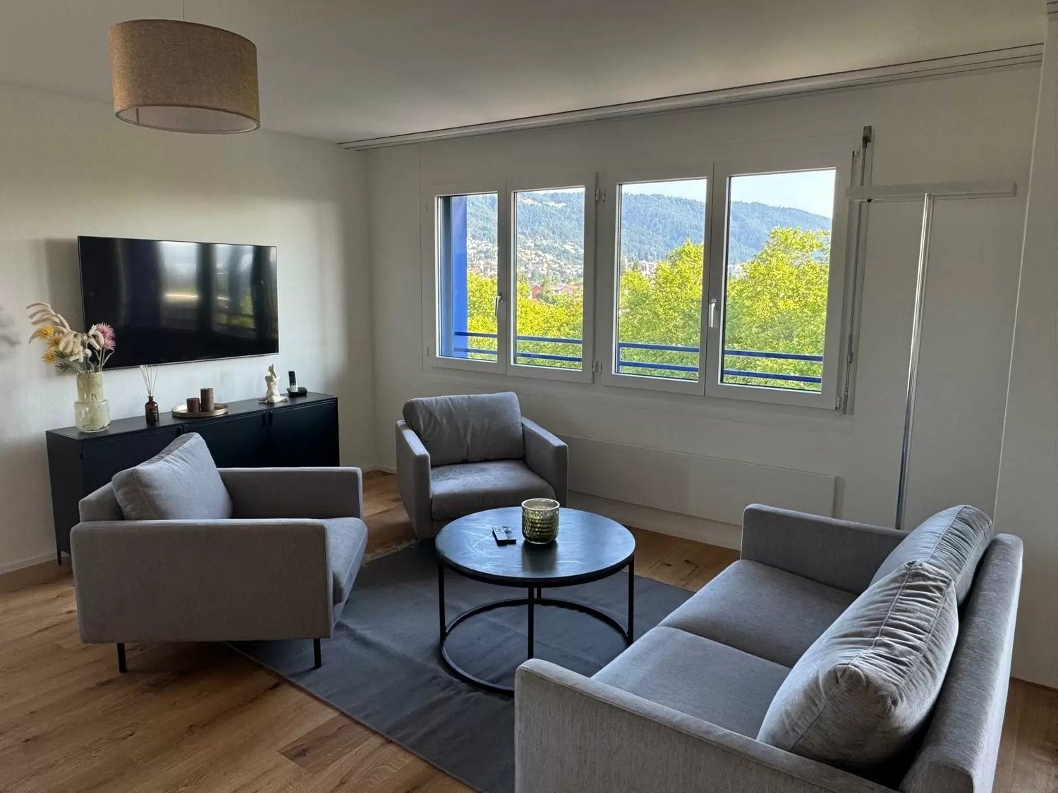 3 ½ rooms furnished flat
