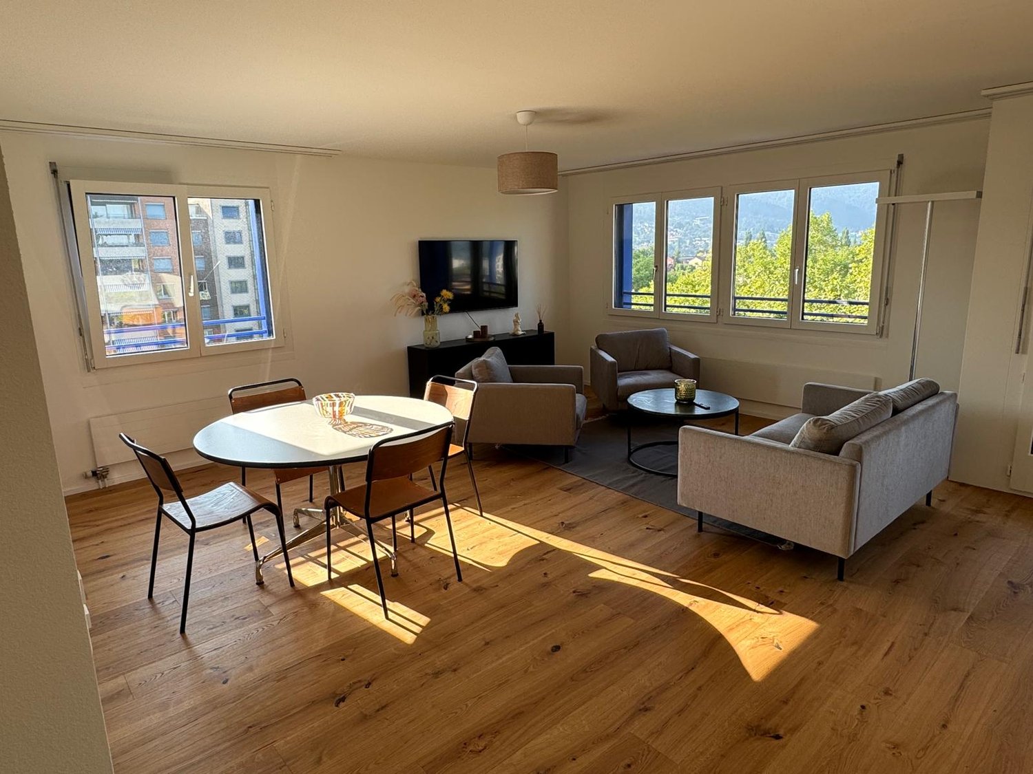 3 ½ rooms furnished flat