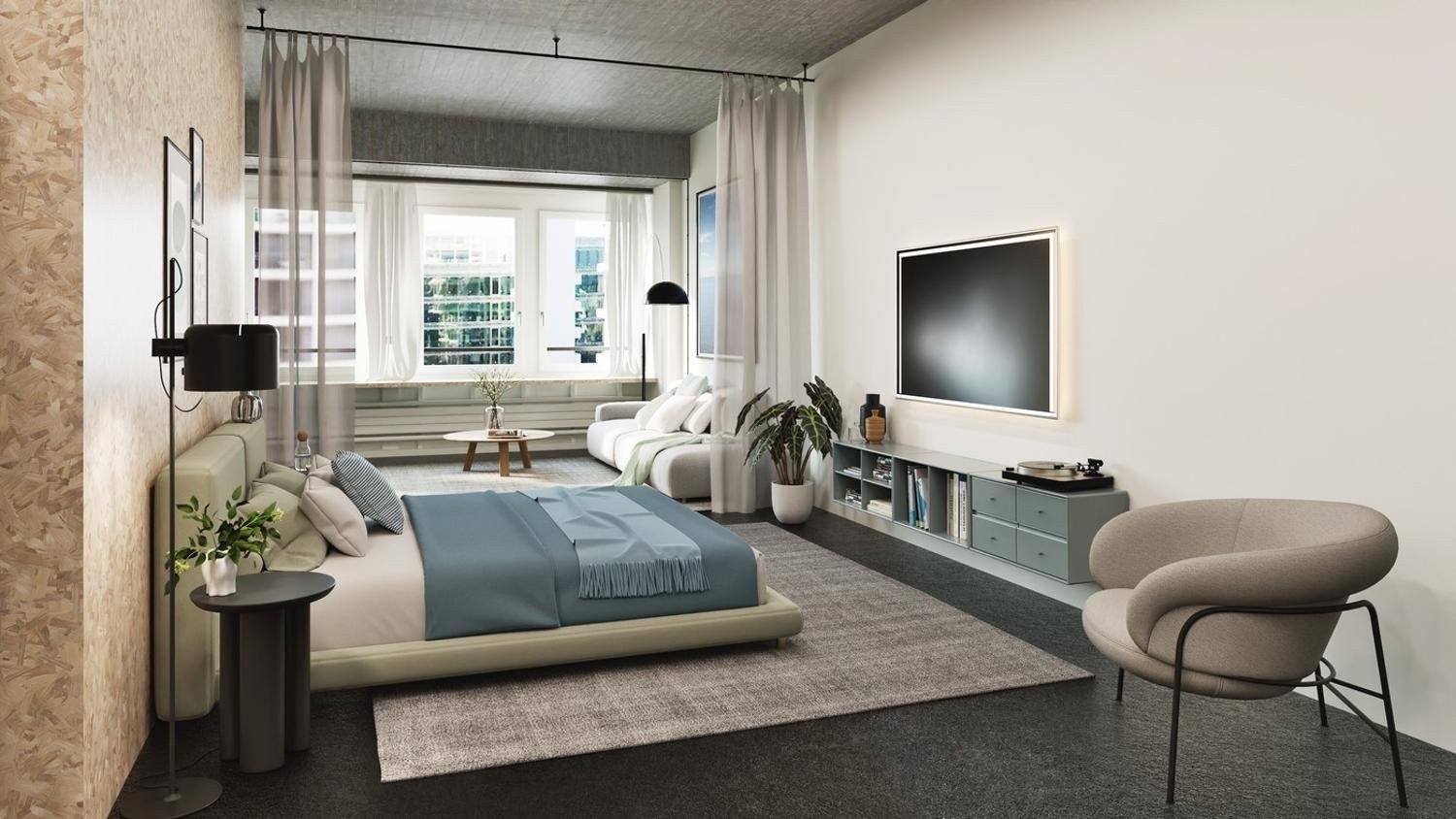 Loft di 1 ½ locali