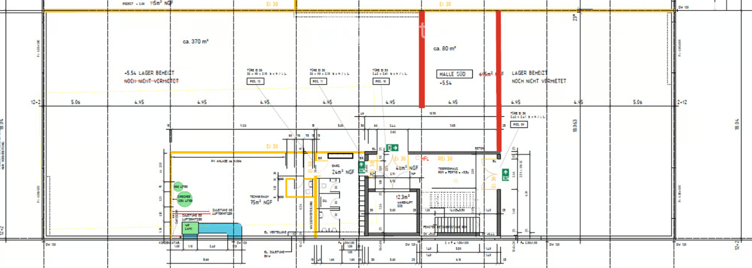 Oggetto industriale di 370m²