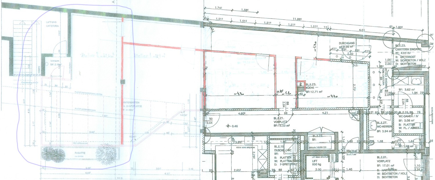 32m² commerciale
