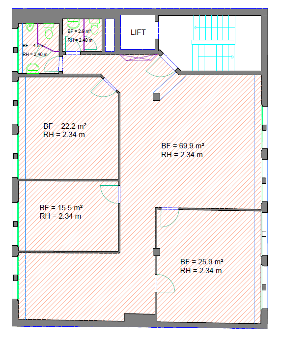 ufficio 116-116m²