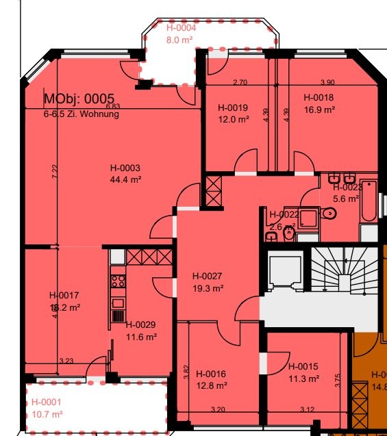 appartamento di 3 locali, foto 4 di 4