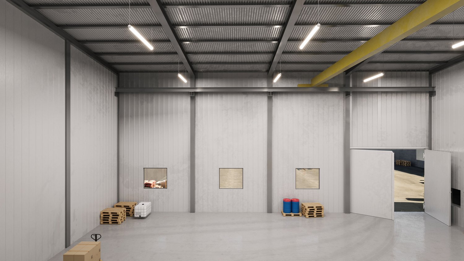 881m² oggetto industriale