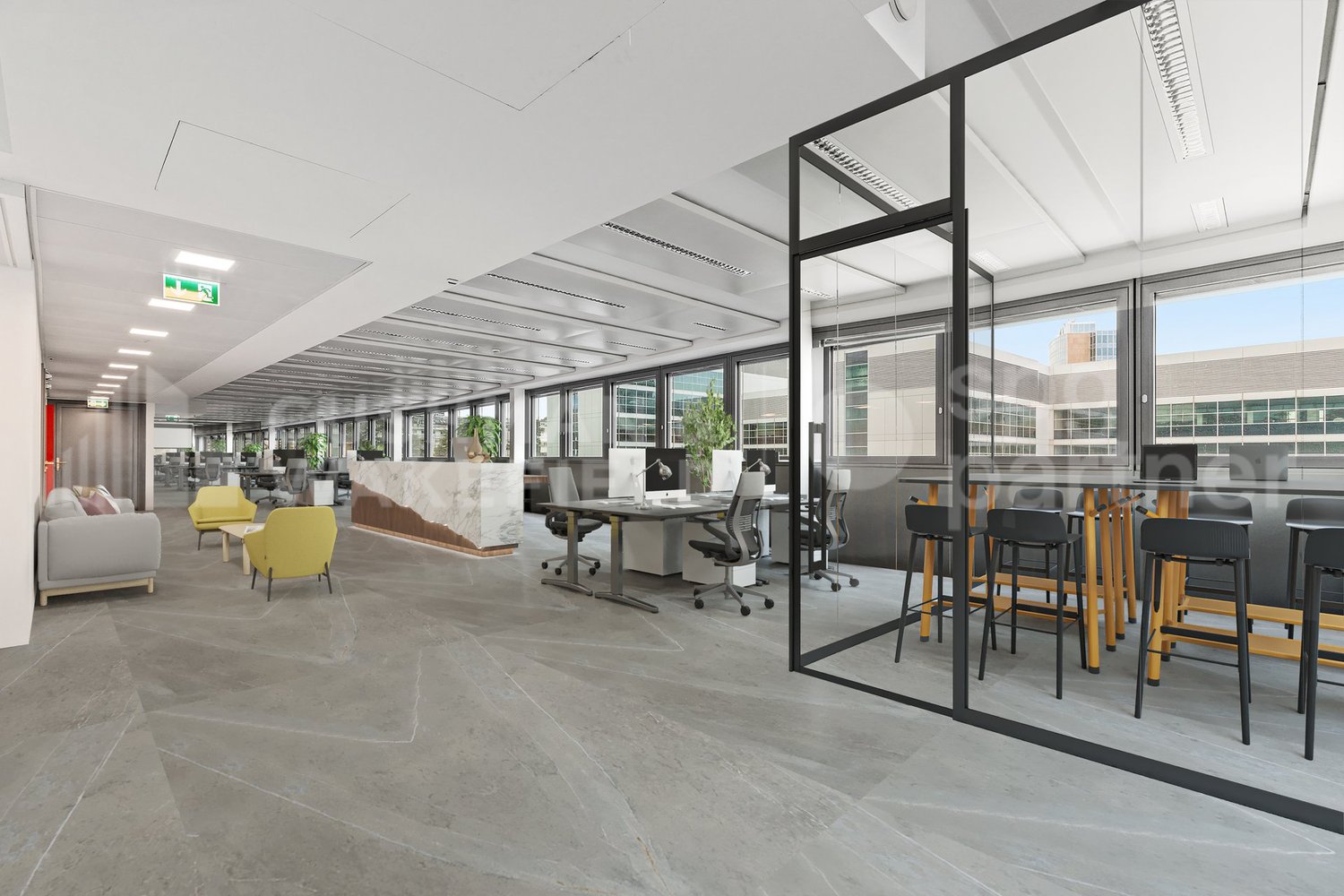 540m² ufficio, foto 6 di 10