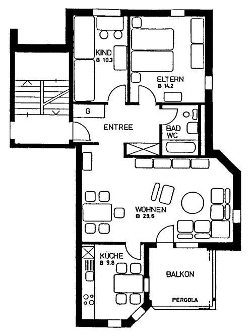 Appartamento di 2 ½ locali, foto 4 di 4