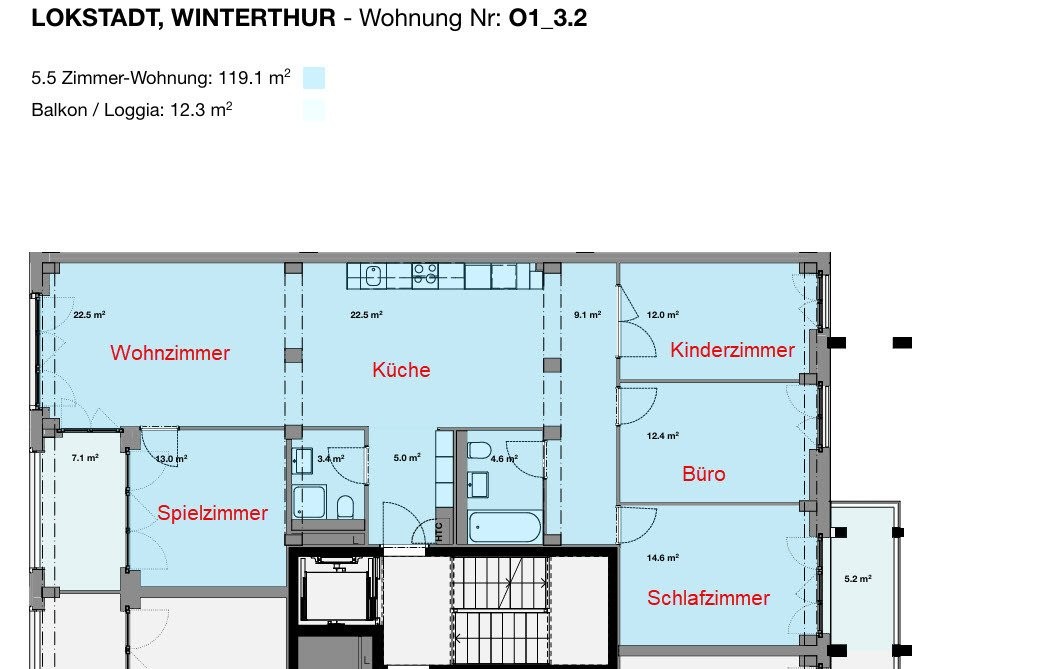 Appartamento arredato di 5 ½ locali, foto 10 di 10