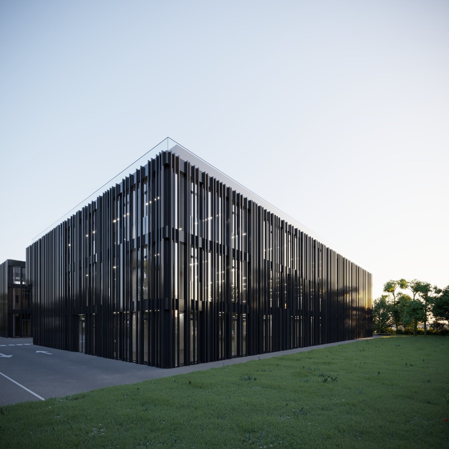 2208m² industrial object