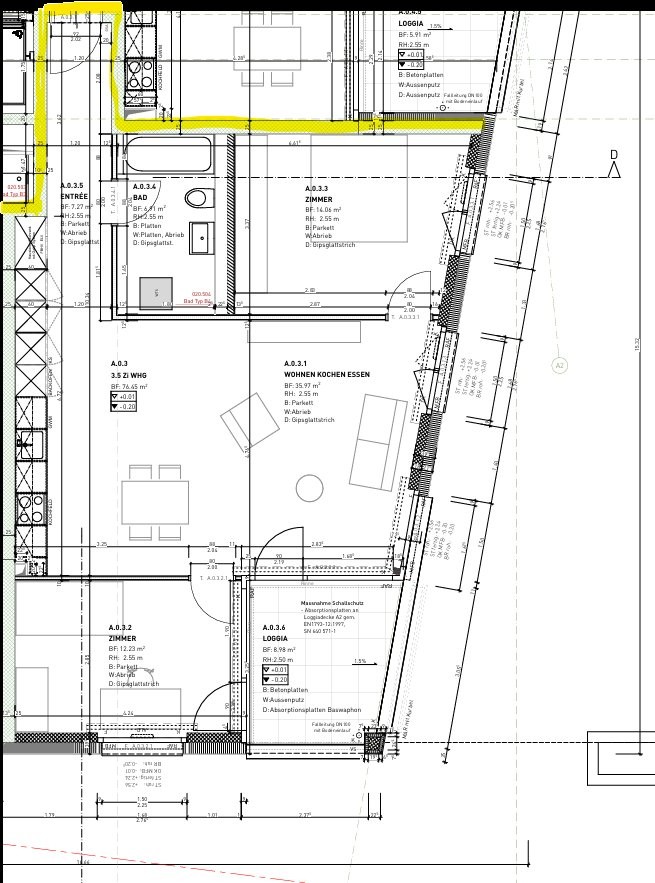 Appartement de 3 ½ pièces