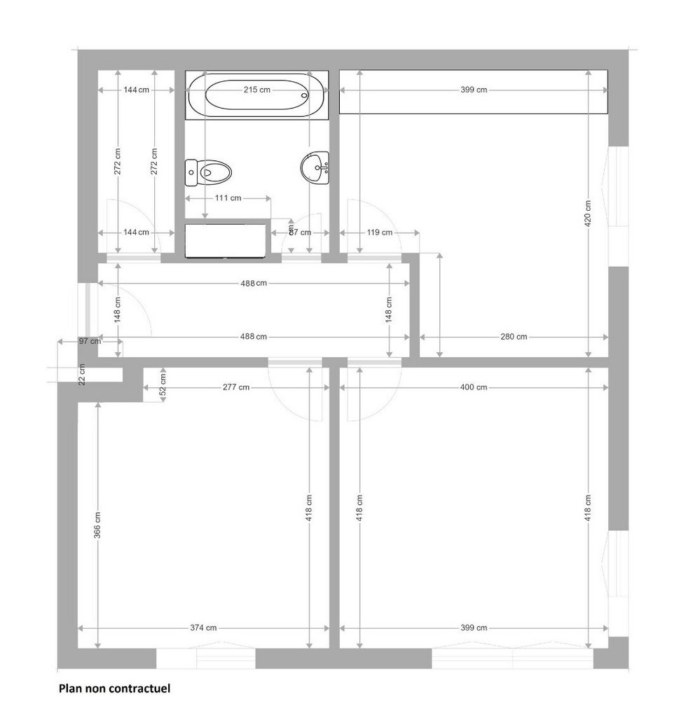 appartamento di 2 locali, foto 9 di 9