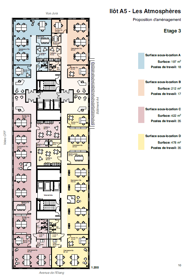 425m² ufficio